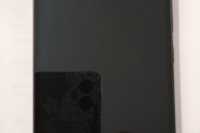 Конфісковане майно за рішенням суду: мобільний телефон Galaxy A34, imei1: 352689824599089,  imei 2: 352854774529089, б/в