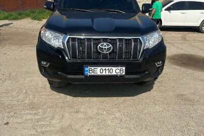 Транспортний засіб марки TOYOTA, модель LAND CRUISER PRADO 150, тип: легковий, номер кузова JTEBR3FJ00K100776, об’єм двигуна 2755 куб.см., 2018 року випуску, державний реєстраційний номер ВЕ0110СВ