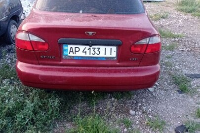 Легковий автомобіль ЗАЗ-DAEWOO SENS, 2005 р.в., червоного кольору, державний номер AP4133II, VIN: Y6DT1311050246525
