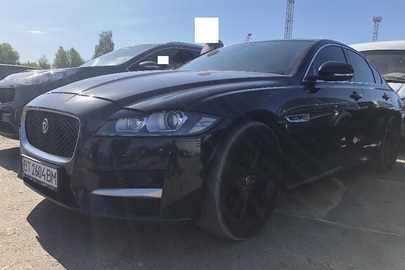 Транспортний засіб марки JAGUAR XF, рік випуску 2017, № шасі SAJBA4BN9JCY62902,  колір - чорний, Д.Н.З. ВТ2604ВМ