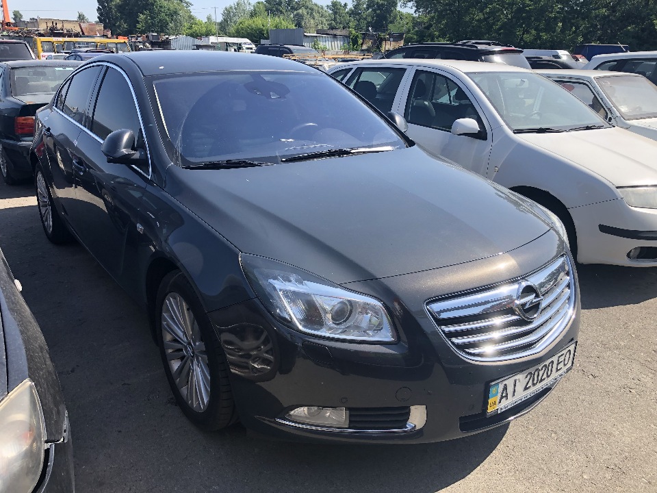 Транспортний засіб марки OPEL INSIGNIA, 2013 р.в., № шасі W0LGT5GM0D1078532,  колір – сірий, днз АІ2020ЕО