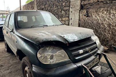 Легковий автомобіль CHEVROLET, модель NIVA, ДНЗ ВН6197АВ, VIN: X9L21230040039341, рік випуску - невідомий