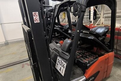 Навантажувач Linde E16C-02, 2018 року випуску, виробник: Німеччина, ідентифікаційний № H2X386J08287, державний номерний знак: T14306AI