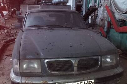 Легковий автомобіль, ГАЗ 3110, 2001 р.в., ДНЗ 16485НР, сірого кольору, номер кузова 31100010438410