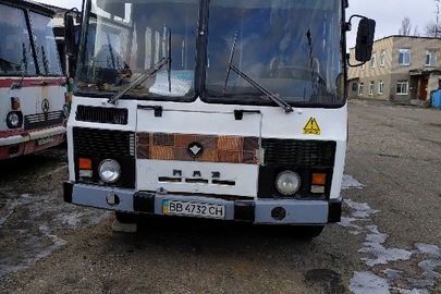 Автобус ПАЗ 3205 (пасажирський), 1991 р.в., білого кольору, ДНЗ ВВ4732СН, номер шасі : 32059102373
