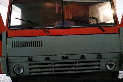 Вантажний автомобіль: КАМАЗ 5511 (самоскид), 1981 р.в., оранжевого (помаранчевого) кольору, ДНЗ ВВ5809АТ, VIN : XTС551100А0063176