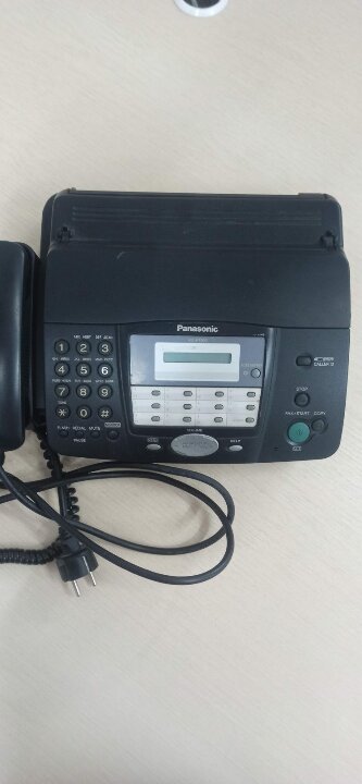 Факс Panasonic, чорного кольору, модель КХ-FT902UA, с/н 6ABQAO37461