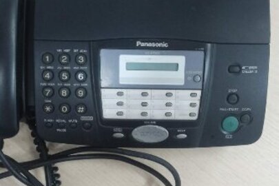 Факс Panasonic, чорного кольору, модель КХ-FT902UA, с/н 6ABQAO37461