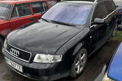 Легковий автомобіль AUDI A4, ДНЗ BI1667IA, 2003 р.в., колір чорний, VIN WAUZZZ8E74A039439
