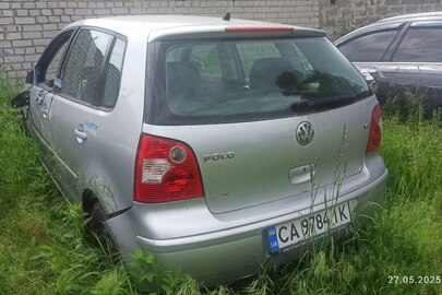 Автомобіль марки VOLKSWAGEN модель POLO,  тип легковий, номер кузову WVWZZZ9NZ4Y086036, рік випуску 2003, днз СА9784ІК, сірого кольору