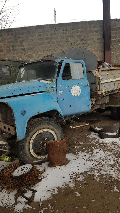 Вантажний автомобіль ГАЗ-САЗ-3507, 1988 року випуску, синього кольору, ДНЗ 05514МЕ, номер кузова XTH350700J1236632