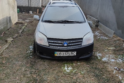 Легковий автомобіль бувший у використанні марки "Geely", модель "MK Cross", номер кузова LB37422S3EL001569, державний номерний знак СВ2325ВС, 2014 року виготовлення