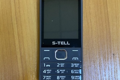 Мобільний телефон з виробничими даними та модифікацією «S-TELL» ІМЕІ 1-: 356907032217578, ІМЕІ -2: 356907032217586