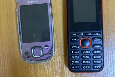 Мобільні телефони в кількості 2 штуки  «NOKIA»ІМЕІ :358258/04/374723/9 та «Nomi»з серійним номером ІМЕІ :353398/10/0274422/3, ІМЕІ-2 :353398/10027443/1