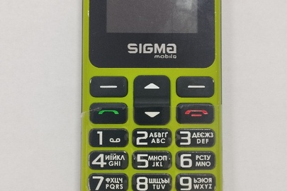 Мобільний телефон марки "SIGMA" б/в