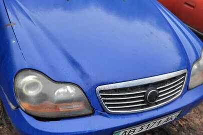 Легковий автомобіль марки GEELY, модель MR-7151A, номерний знак АВ5171АК, 2008 року випуску, VIN: Y7CMR715180103062, номер кузова: L6T7524S78N027364