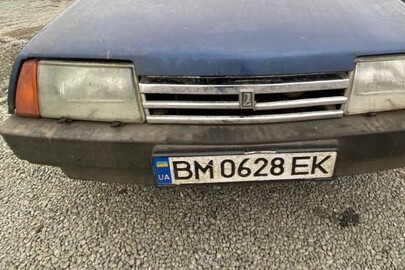 Колісний транспортний засіб ВАЗ 21099 (легковий седан-В), 2004 року випуску, реєстраційний номер ВМ0628ЕК, колір синій, кузов № Y6D21099040003016