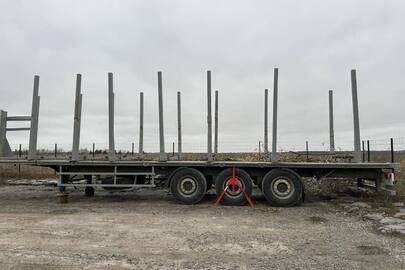 Напівпричіп SCHMITZ SCS24L-1362 2003 року випуску,чорного кольору,реєстраційний номер АВ0234ХМ,VIN/номер шасі (кузова,рами):WSMS6980000751612