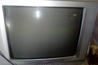 Телевізор GRON, сірого кольору
