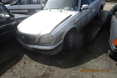 Легковий автомобіль ГАЗ 31105, ДНЗ: СА5105АС, № кузова: 31105050077964, 2005 р.в., сірого кольору