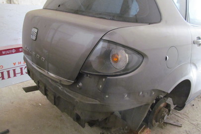 Легковий автомобіль SEAT TOLEDO 1.6I, ДНЗ: CA0248AТ, № кузова: VSSZZZ5PZ7Z000205, 2007 р.в., сірого кольору