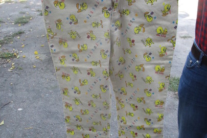 Дитячі штани на дівчинку "Hamwi fashion", бежевого кольору