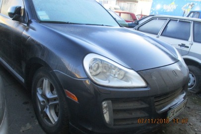 Легковий автомобіль PORSCHE CAYENNE S, ДНЗ: СА4444АM, № кузова: WP1AB29PX8LA37124, 2007 р.в., чорного кольору