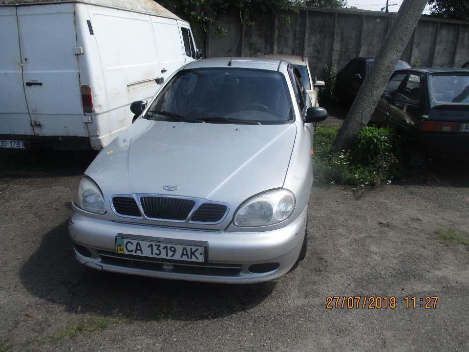 Легковий автомобіль DAEWOO FSO LANOS TF69Y, ДНЗ: CA1319AK, № кузова: SUPTF69YD7W328541, 2007 р.в., сірого кольору