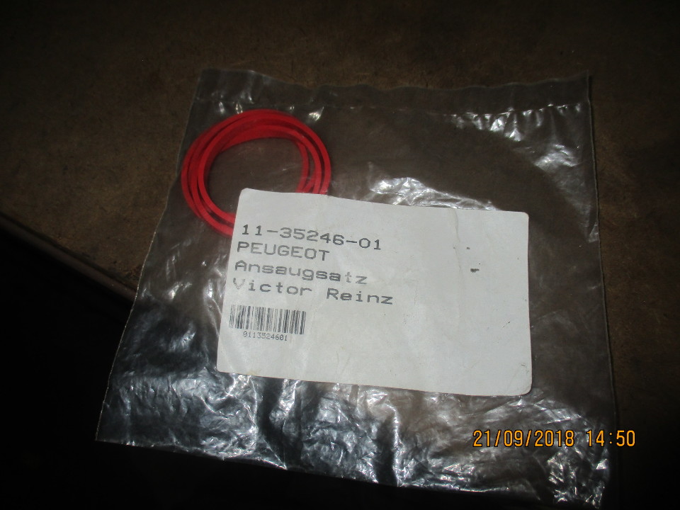 Прокладка впускного колектора PEUGEOT, 1 шт.