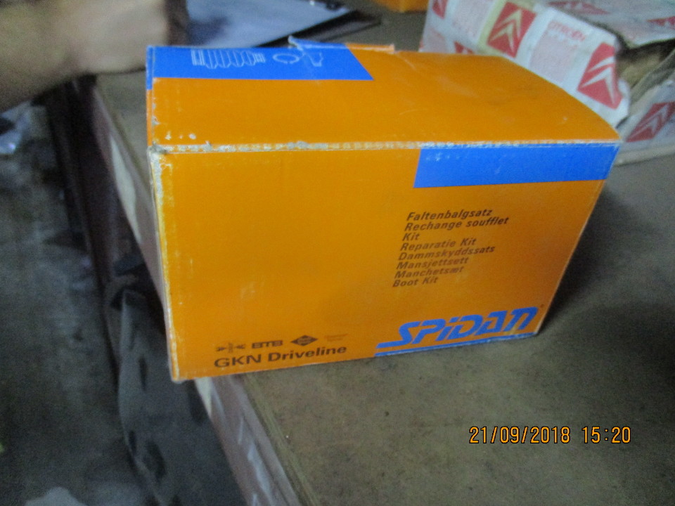 Пильник шруса SPIDAN, 1 шт.