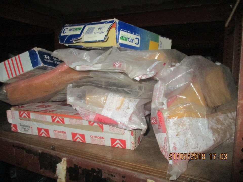 Фільтр повітряний, в кількості 9 шт.