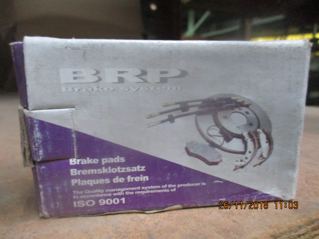 Колодки гальмівні Mazda 626 1.8-2.2/2.0D 92-97 зад., в кількості 2 шт.