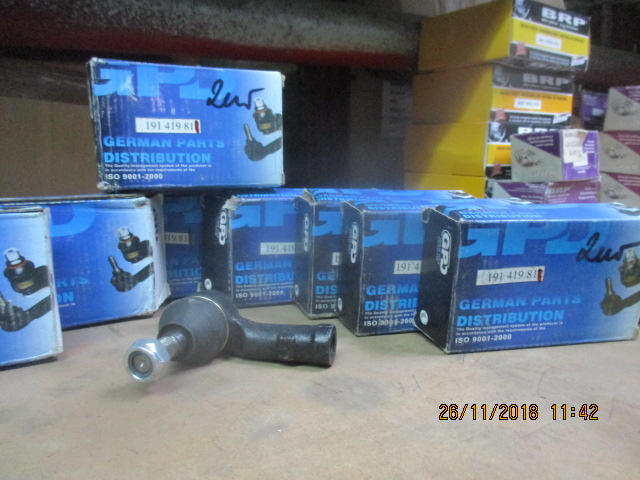 Наконечник керм. тяги Л. VW Golf 83-98 /Passat 87-96, в кількості 17 шт.