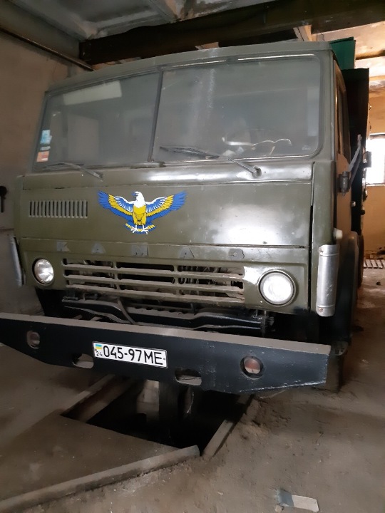 Автотранспортний засіб КАМАЗ 55111 10850, ДНЗ: 04597МЕ, № кузова: XTC551110M064813, 1991 р.в., зеленого кольору