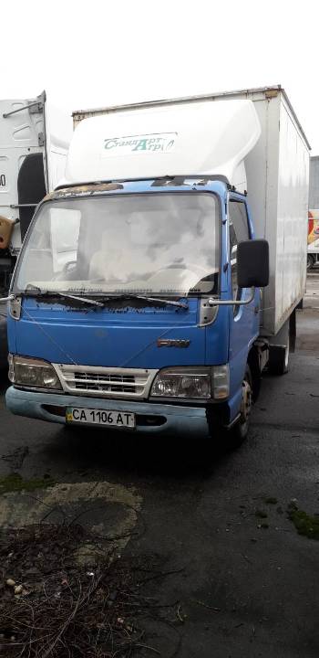 Фургон FAW AC-F CA1031 AXY-1, ДНЗ: СА1106АТ, № кузова Y7CCA103180085417, 2007 р.в., синього кольору