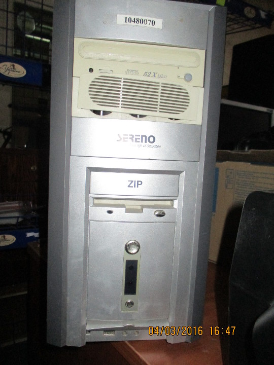 Системний блок Sereno Zip, сірого кольору