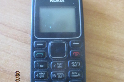 Мобільний телефон "Nokia 105", чорного кольору, б/в