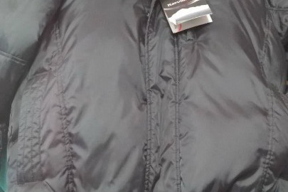 Куртка зимова, чоловіча, чорного кольору, модель: DSQUARED2, розмір XL, 1 шт.