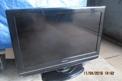 Телевізор Hisense, чорного кольору