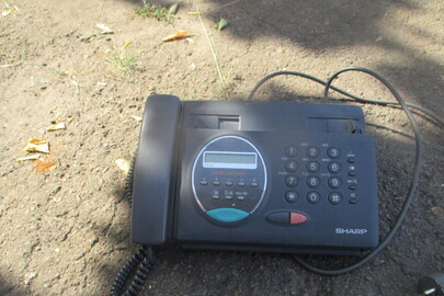 Телефон "SHARP" UX-53, SER № 77102348, сірого кольору, б/в