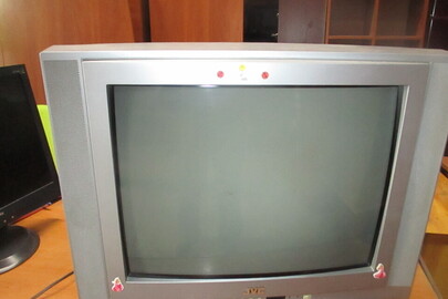 Телевізор JVC, сірого кольору, б/в