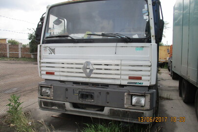 Вантажний автомобіль RENAULT MIDLINER M250, ДНЗ та № кузову: відсутні, 1995 р.в., білого кольору