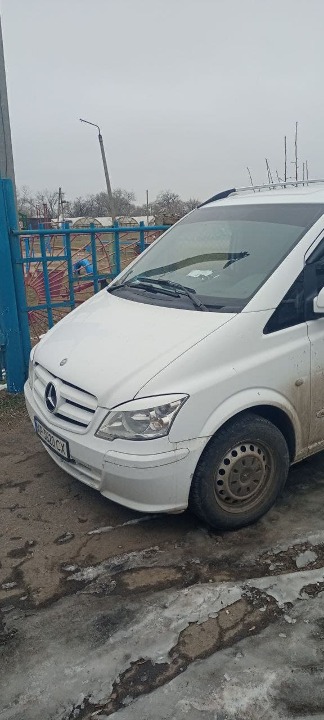 Спеціалізований вантажний фургон малотонажний – В Mercedes-Benz Vito 113 CDI, ДНЗ АР3620СХ, 2011 р.в., білого кольору, кузов № WDF63960313627303