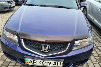 Легковий автомобіль Honda Accord, ДНЗ АР4619АН, кузов (шасі, рама) № JHMCL76405C210983, колір синій, 2005 р.в. 