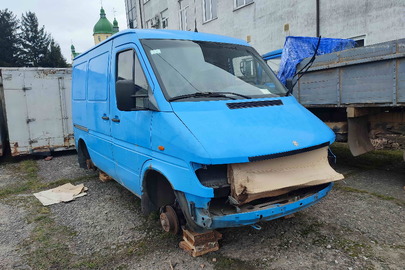 Колісний транспортний засіб марки MERCEDES-BENZ модель 312D, фургон малотонажний-В, 1998 року випуску, синього кольору, державний реєстраційний номер ВС2723АМ, VIN WDB9034611P878233