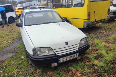 Колісний транспортний засіб легковий седан-В марки Opel модель Omega, 1989 року випуску, білого кольору, державний реєстраційний номер ВС2208КТ, номер шасі W0L000016K1134225