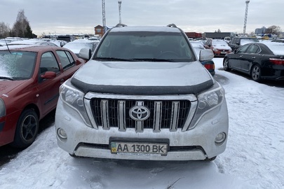 Колісний транспортний засіб TOYOTA, модель - LAND CRUISER PRADO 150, рік випуску - 2013, колір - сірий, номер кузову - JTEBH3FJ40K118541, державний реєстраційний номер - АА1300ВК