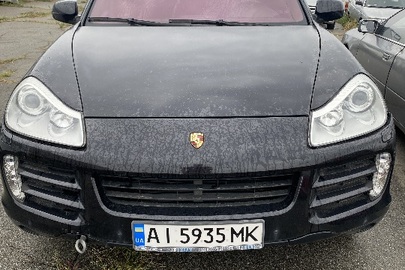 Транспортний засіб: марка PORSCHE, модель CAYENNE, категорія ЛЕГКОВИЙ-ЗАГАЛЬНИЙ УНІВЕРСАЛ, рік випуску - 2007, колір - чорний, номер кузову - WP1ZZZ9PZ8LA31269, державний реєстраційний номер - АІ5935МК