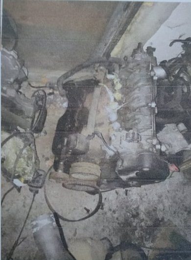 Двигун внутрішнього згорання , дизельний, 1990 см.куб., № 1234, № AAZ544202 - 155 кг.