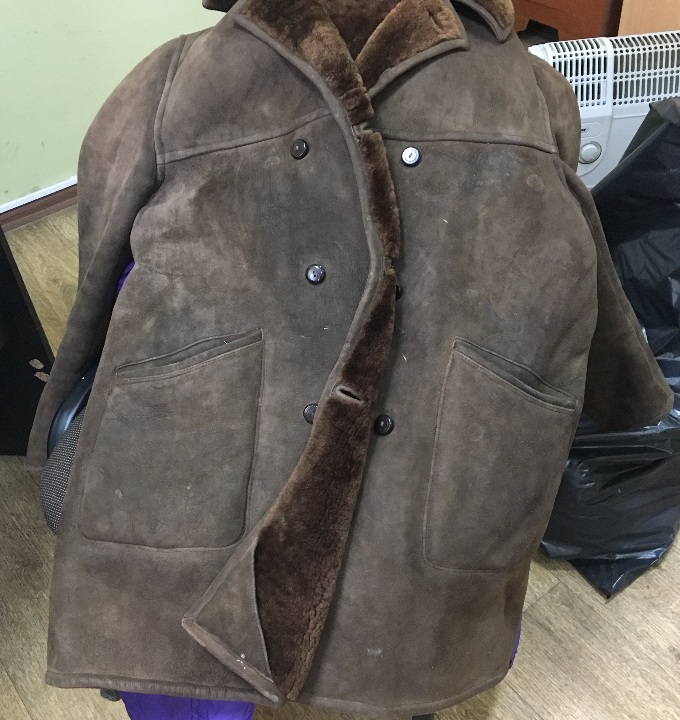 Дублянка коричнева б/у, 1 шт.